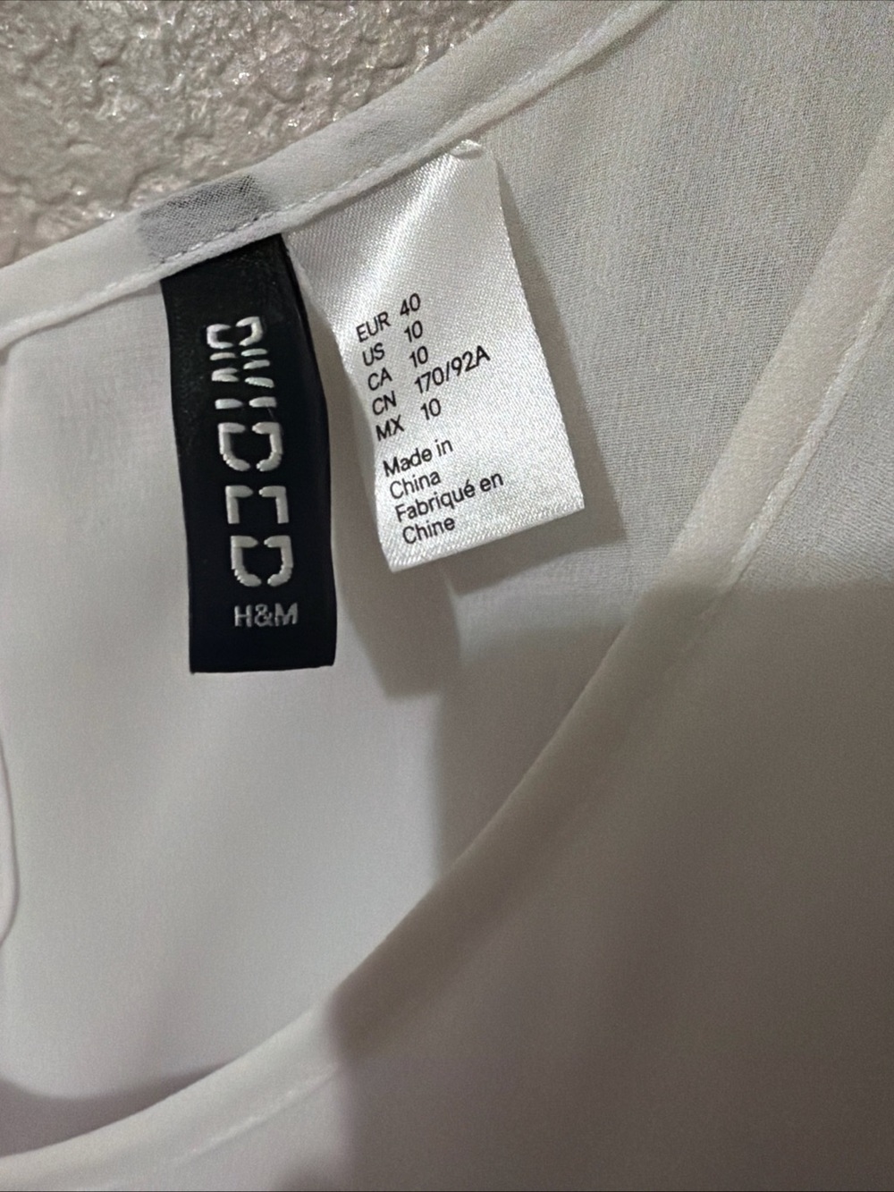 H&M White Layered Ruffle Camisole - Picture 2 of 5
